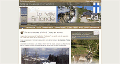 Desktop Screenshot of lapetitefinlande.com